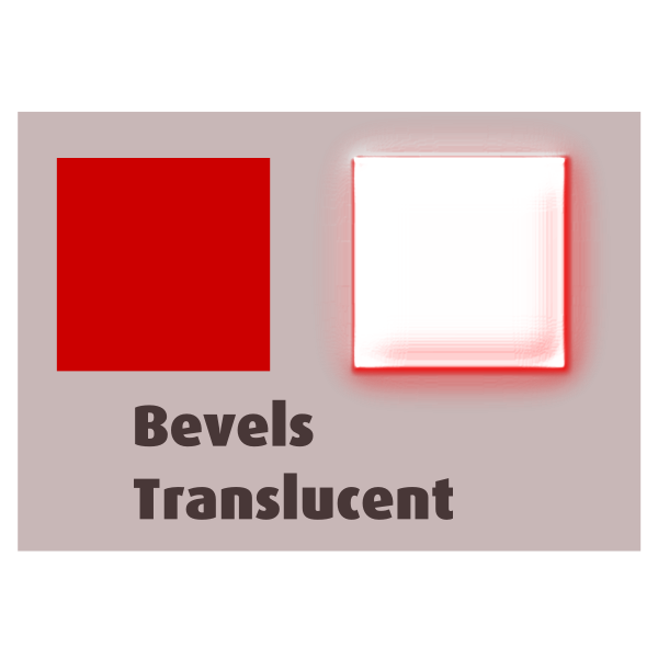 Bevels Translucent