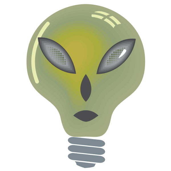 alien light bulb