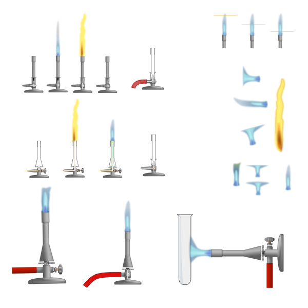 Chemistry (laboratory) bunsen burner