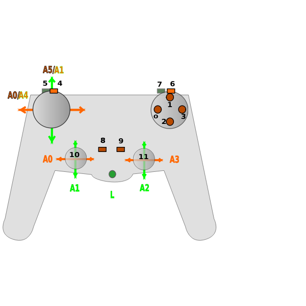 Gamepad controller