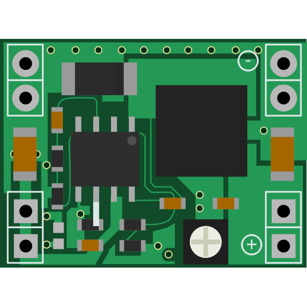 DC StepDown Buck Switching Regulator Module