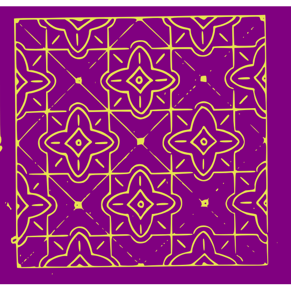 Purple Flower Pattern