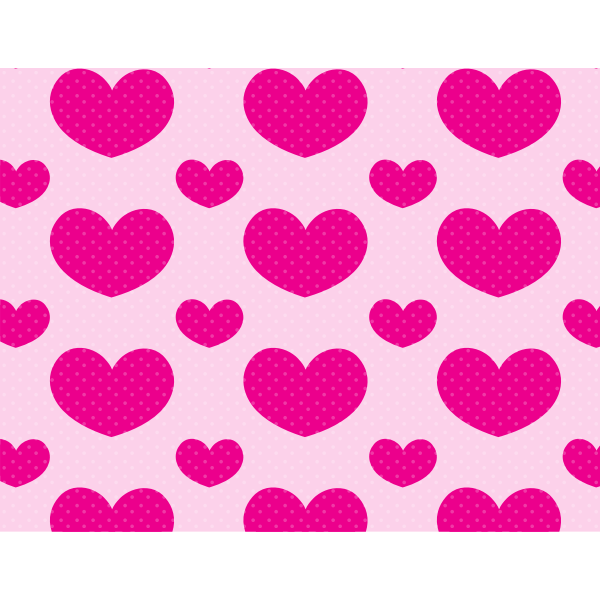 Big pink hearts