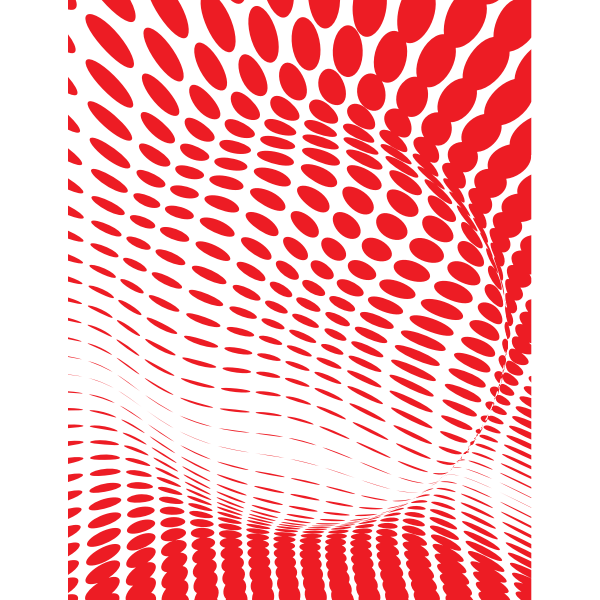 Red halftone pattern