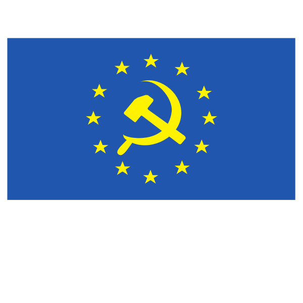 European Union socialist flag