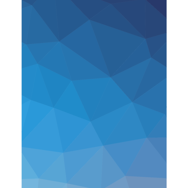 Blue low poly pattern