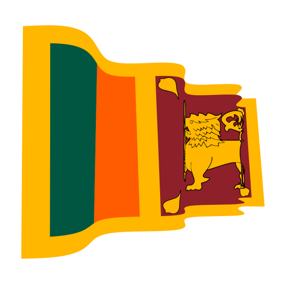 National flag of Sri Lanka