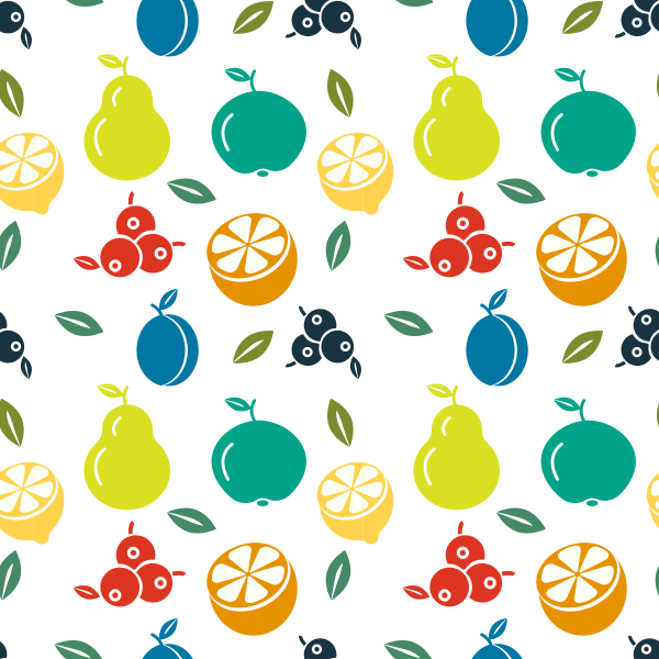 Fruits seamless pattern