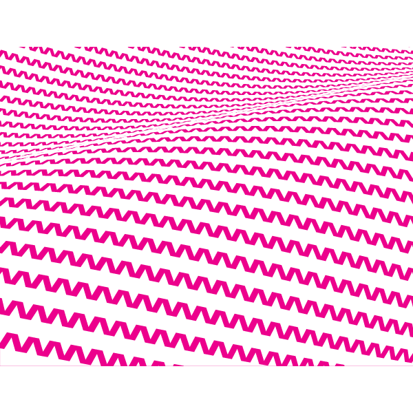 Twisty pattern with pink stripes