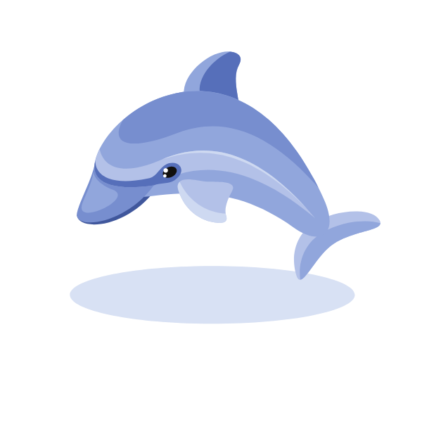 Dolphin in the sea