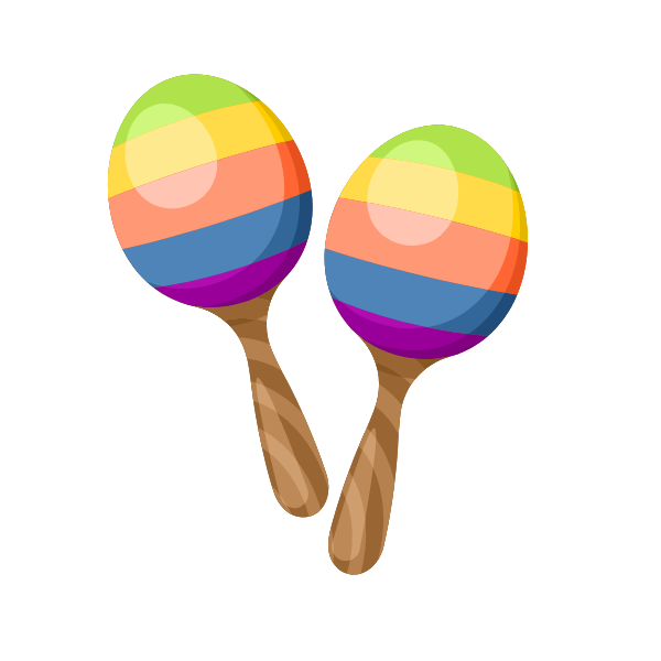 Maracas percussion