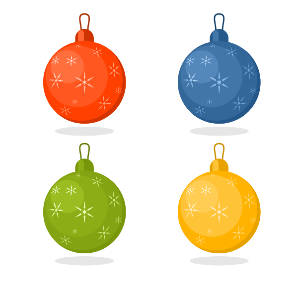 Christmas tree decorations