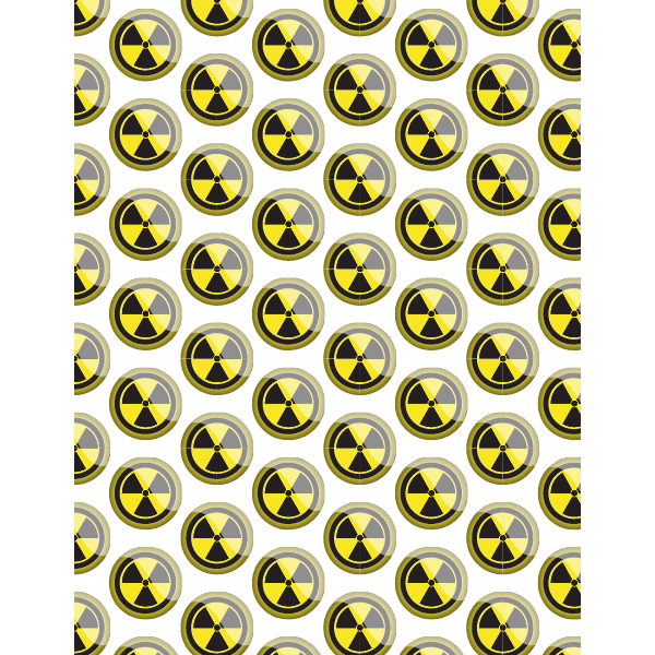 Radiation seamless pattern