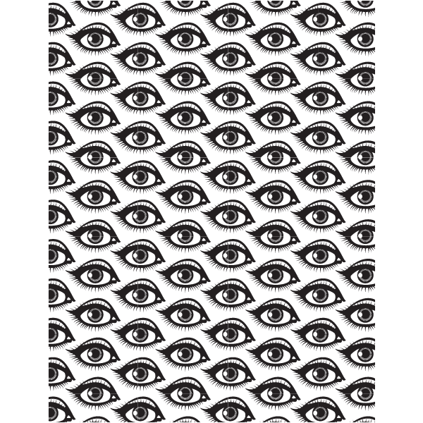 Eye seamless pattern background