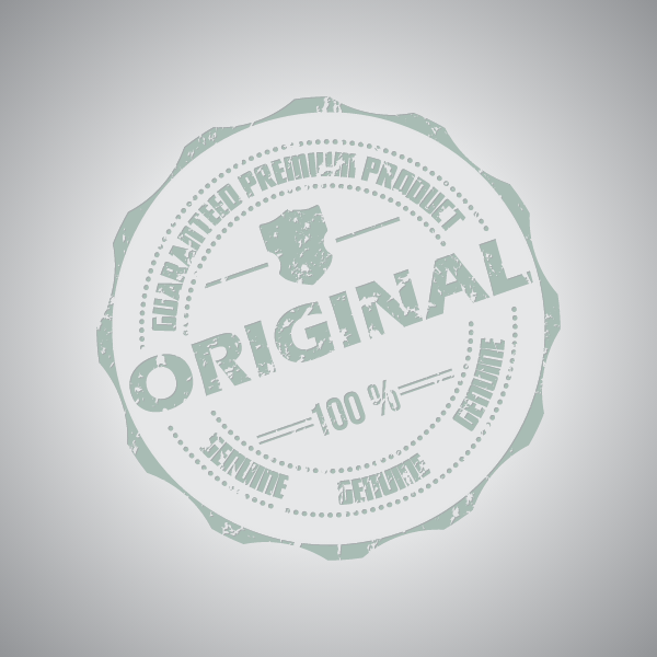 Original genuine badge sticker