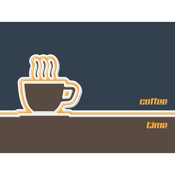 Coffee time background