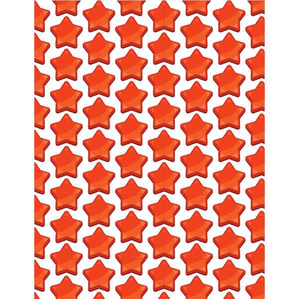 Red star seamless pattern