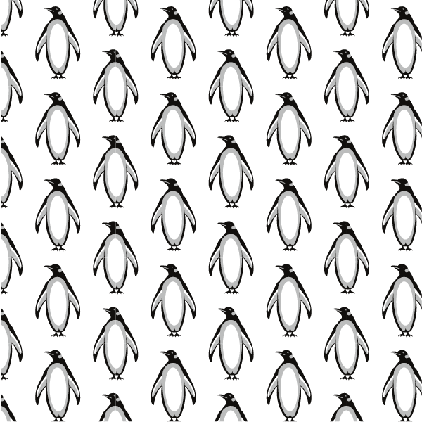 Penguin wallpaper pattern