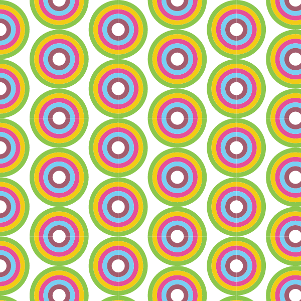 Retro wallpaper pattern