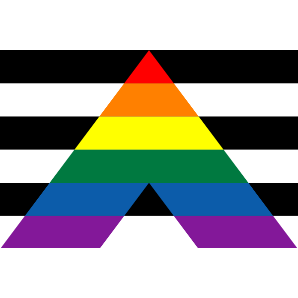 Straight Ally Flag