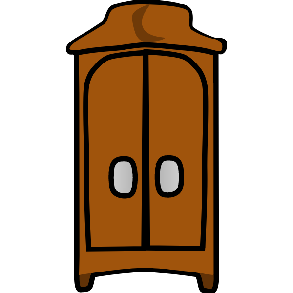 cartoony wardrobe