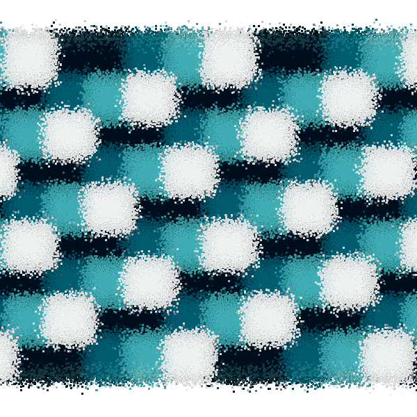 Grainy tiled pattern