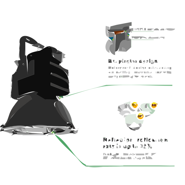 400W LED high bay light