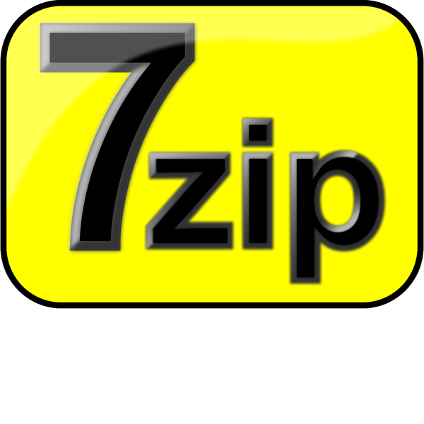 7zip Glossy Extrude Yellow