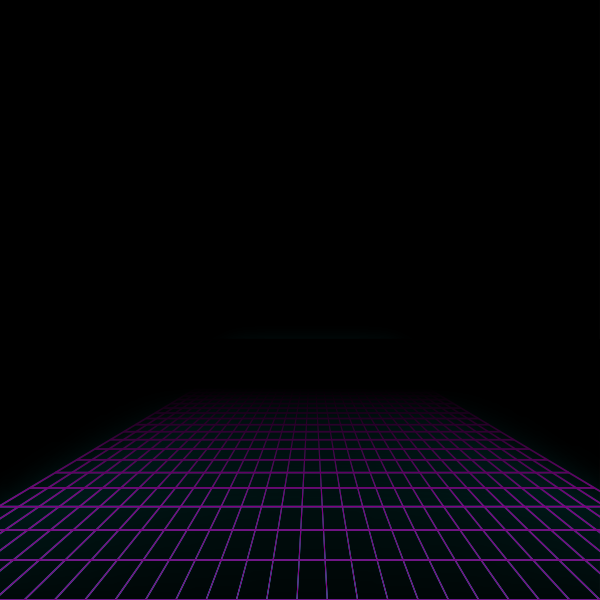 80s Neon Grid