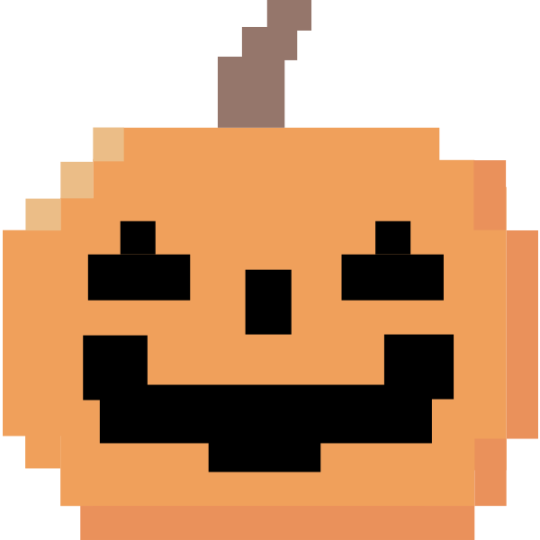 8bit Jack-o-lantern