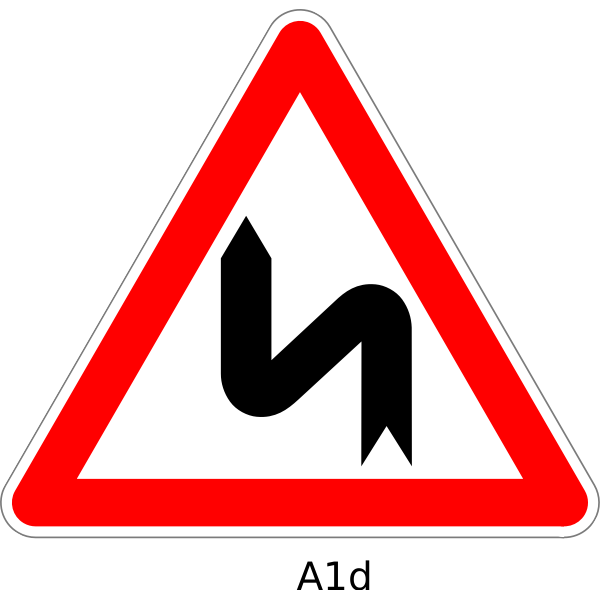 Double curve sign