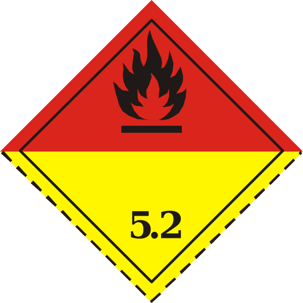 Organic peroxides symbol