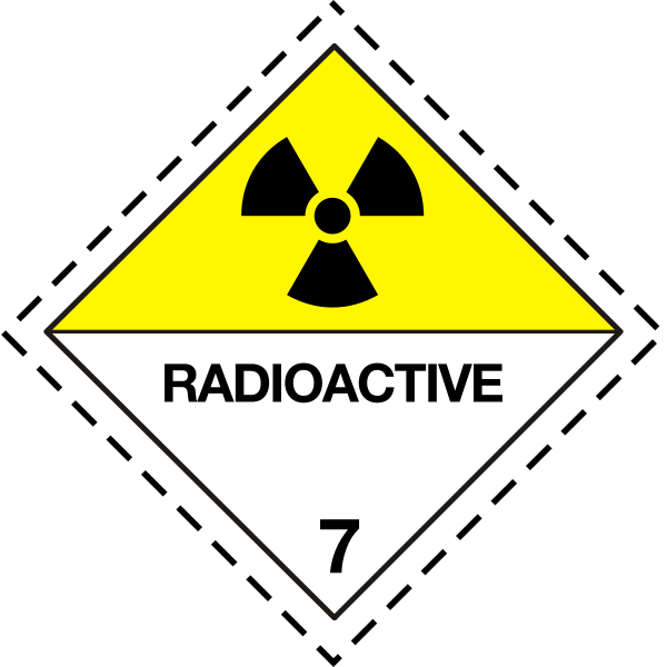 Radioactive pictogram