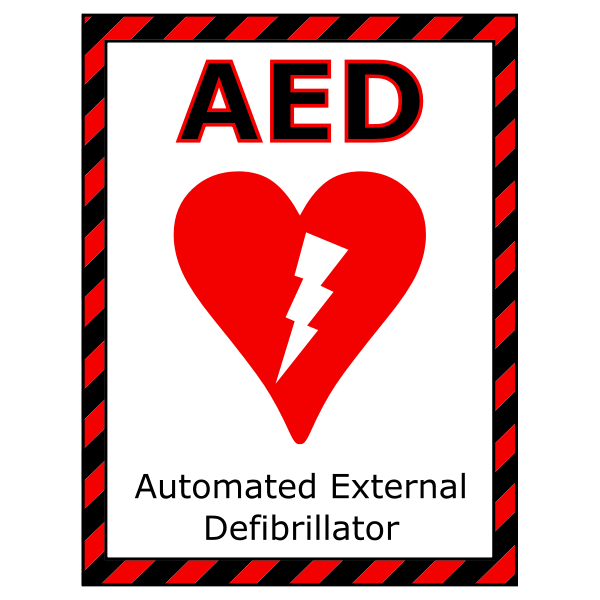 AED sign