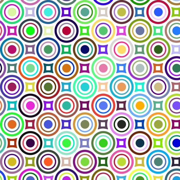 Abstract circles background