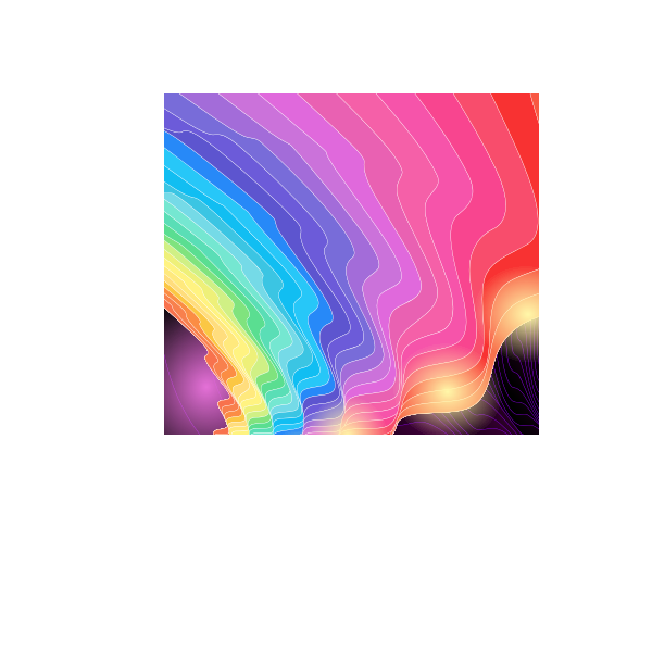 Abstract Colorful Waves Vector Background