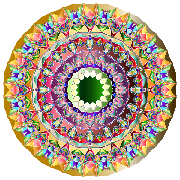 Abstract Geometric Mandala 2