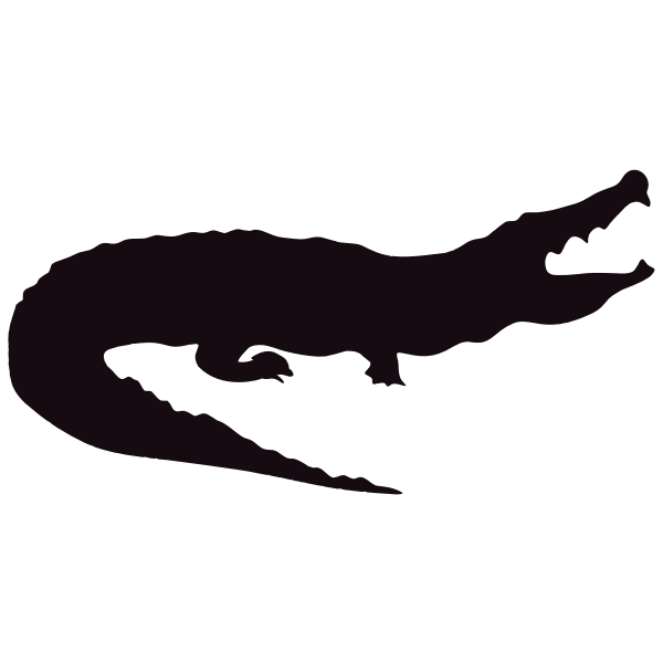 Alligator slhouette