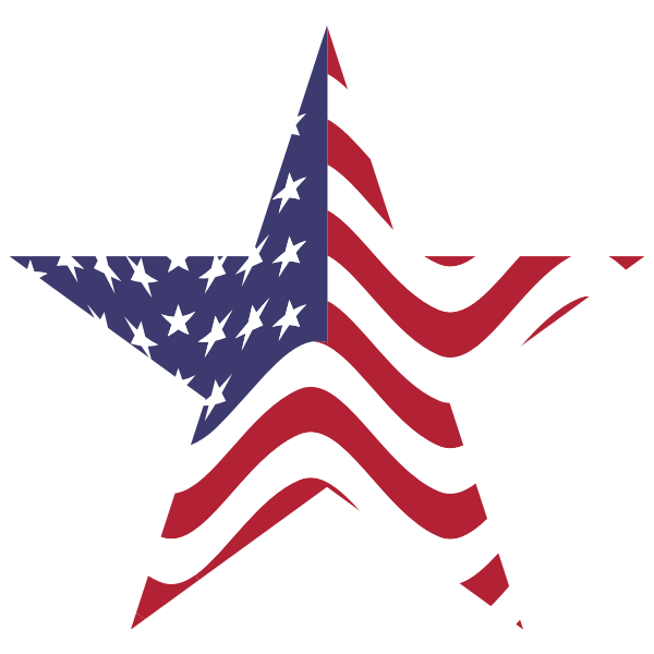 American Flag Star