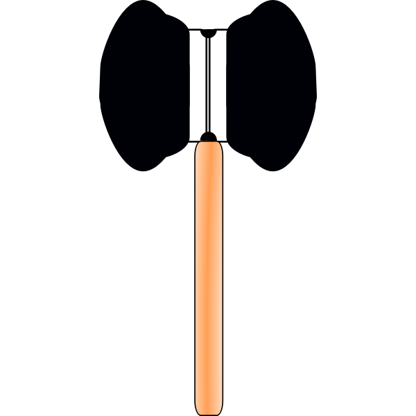 Hammer vector image