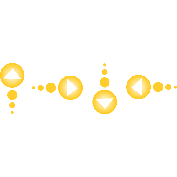 Yellow arrow set