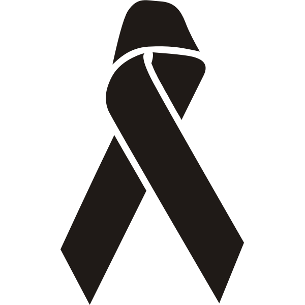 Illness awareness ribbon.