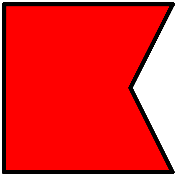 signal flag bravo