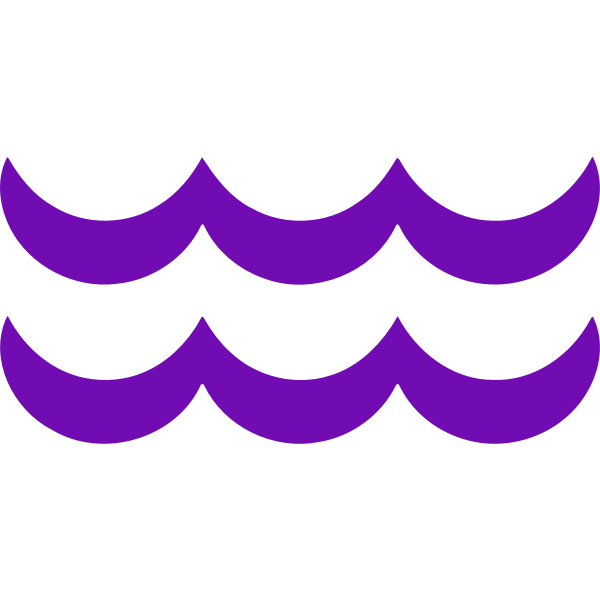 Violet Aquarius symbol