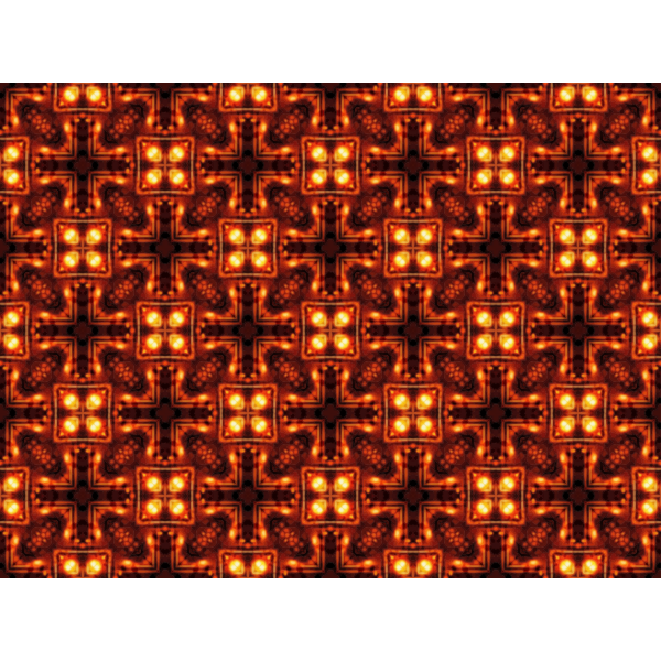 Background pattern with orange light