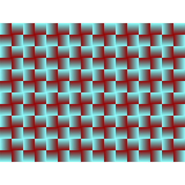 Squares with red borders