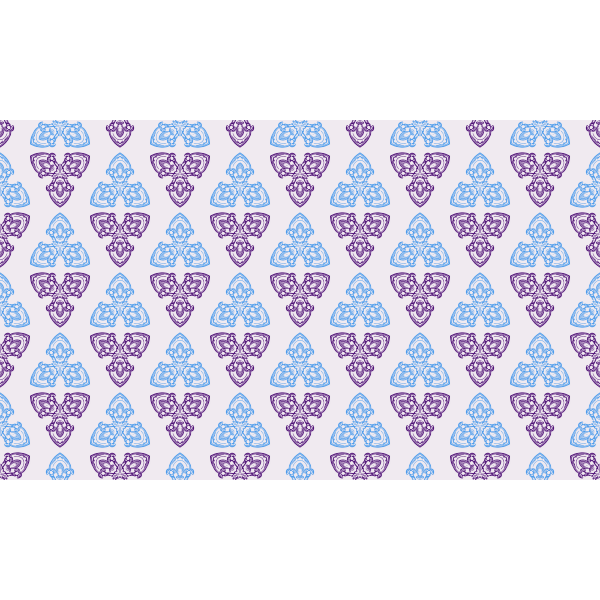 Wallpaper with blue and violet triangles