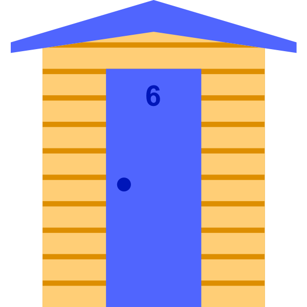 Beach Hut (#6)