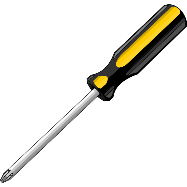 A screwdriver