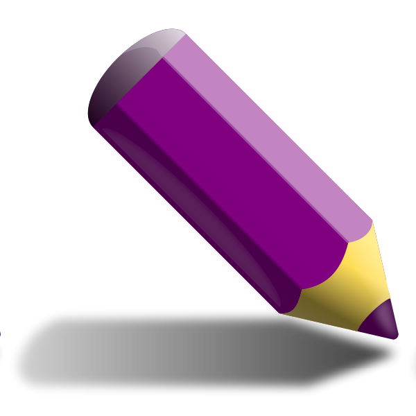 Violet pencil